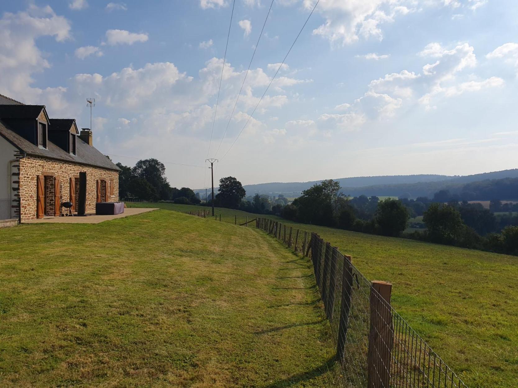 Gite Avec Vue Panoramique, Ideal Pour Un Weekend ! Mont-Saint-Jean  Exteriör bild